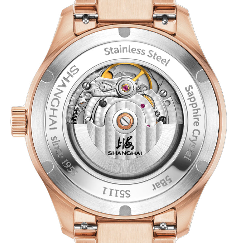 Shanghai Echoes 40mm Watch - Squircle Brown – Shanghai Watches
