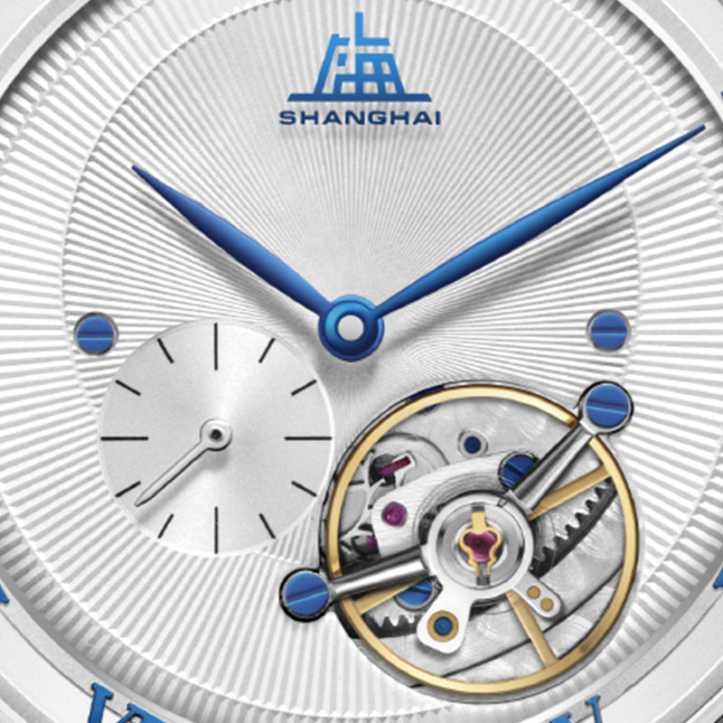 Shanghai Pioneer 42mm Watch - Carrousel Blue (Special Version)