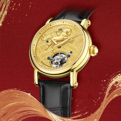 Shanghai Time Trace 41.5mm Watch - Year of the Horse Limited Edition · Golden Steed of Prosperity