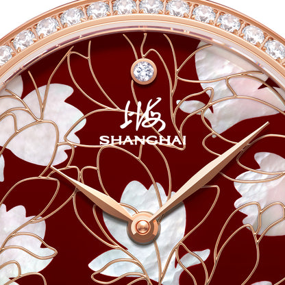 Shanghai Magnolia 36mm Watch - Blossom Golden