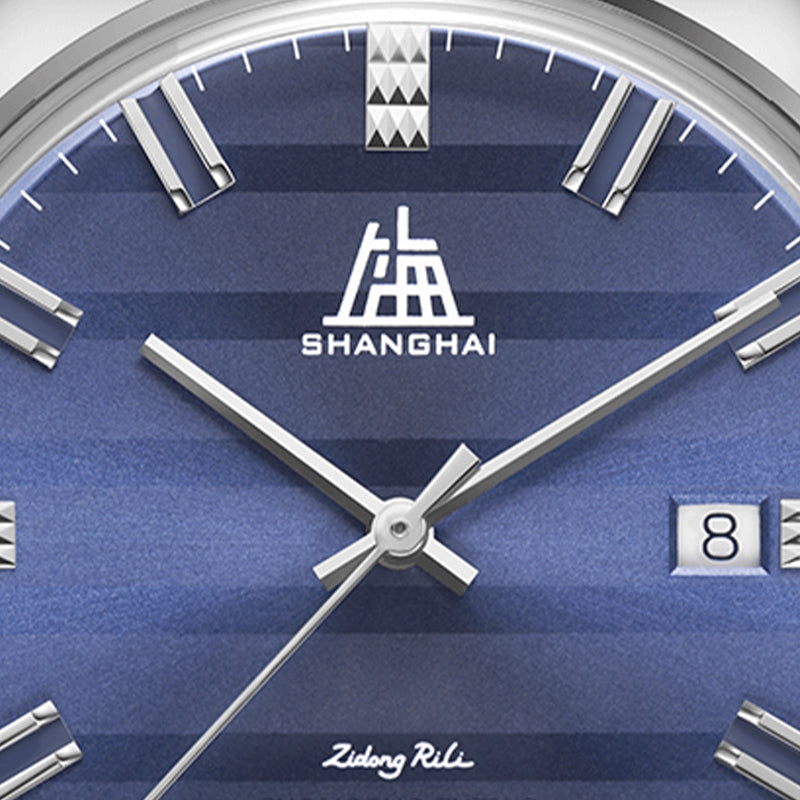 Shanghai Legacy 39mm Watch - Navy