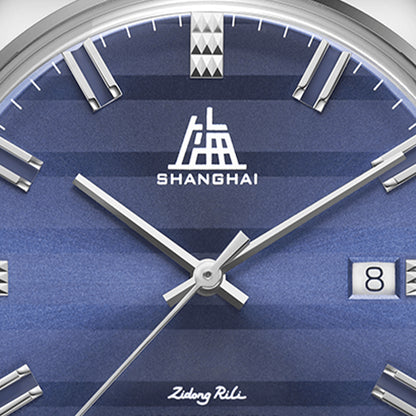 Shanghai Legacy 39mm Watch - Navy