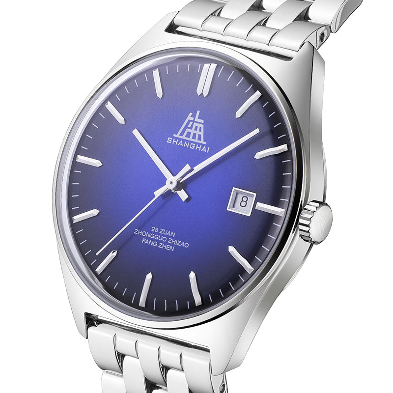 Shanghai Legacy 39mm Watch - Navy