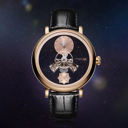 Shanghai Celestial Dome 40mm Watch - Starry Dial Black