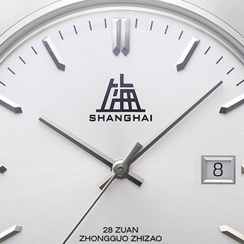Shanghai Legacy 39mm Watch - Silver & Bracelet