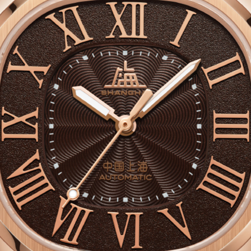 Shanghai Legacy 40mm Watch - Time Capture Brown