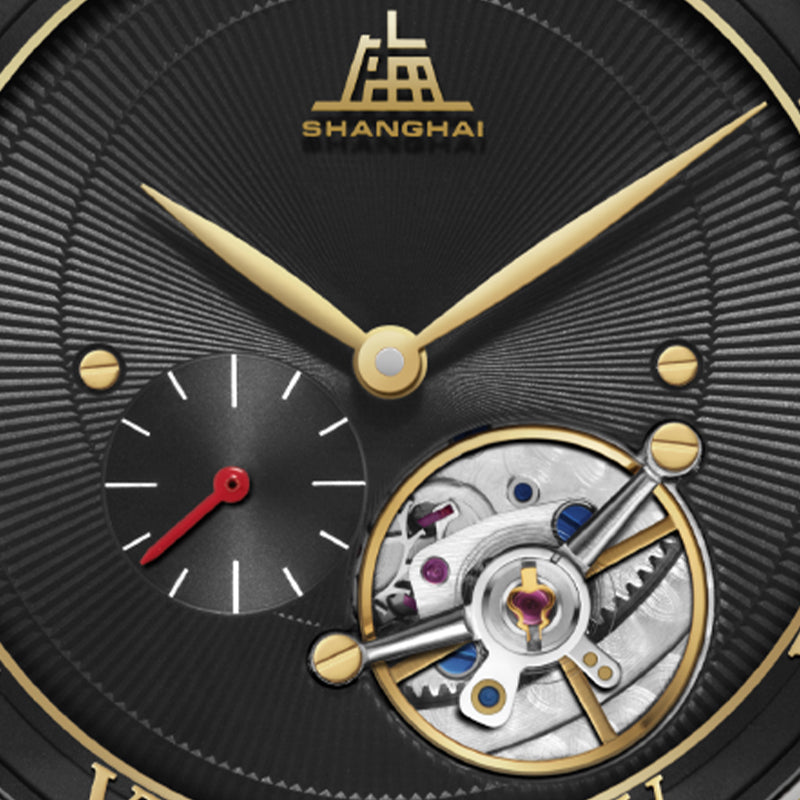 Shanghai Pioneer 42mm Watch - Carrousel Black (Special Version)