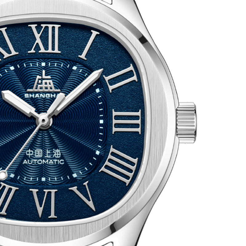 Shanghai Legacy 40mm Watch - Time Capture Blue