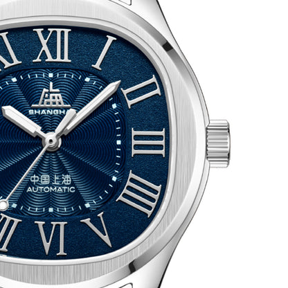 Shanghai Legacy 40mm Watch - Time Capture Blue