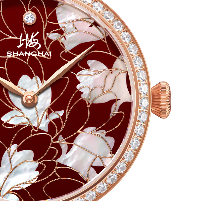 Shanghai Magnolia 36mm Watch - Blossom Golden