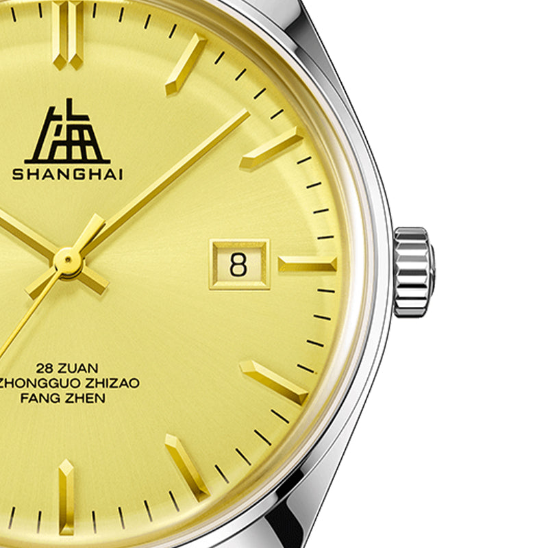 Shanghai Legacy 39mm Watch - Yellow