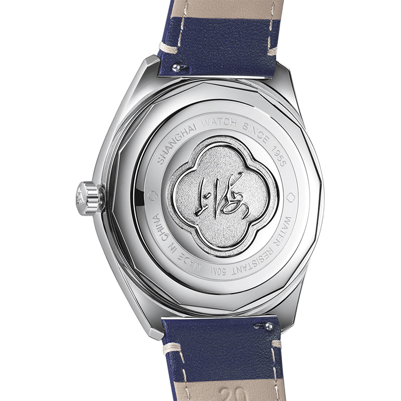 Shanghai Legacy 39mm Watch - Navy