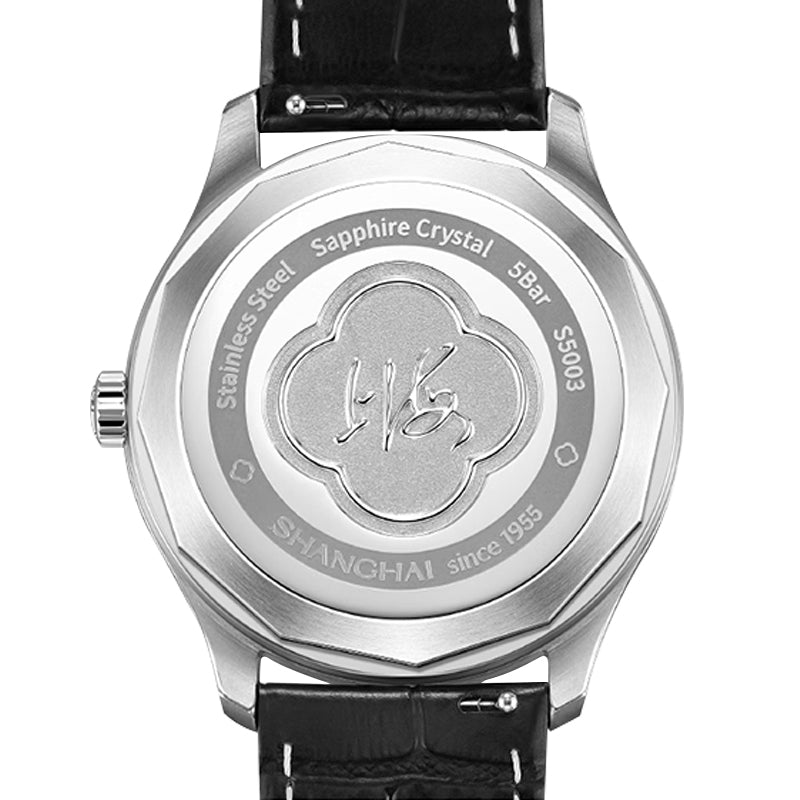 Shanghai Pioneer 39mm Watch - Moonphase  Golden (Special Edition)