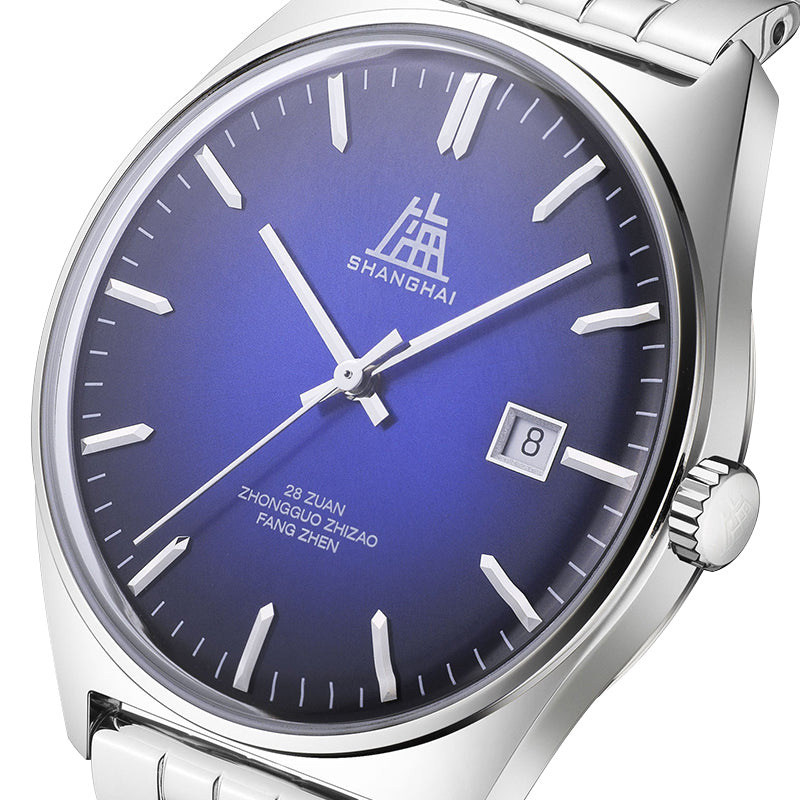 Shanghai Legacy 39mm Watch - Navy