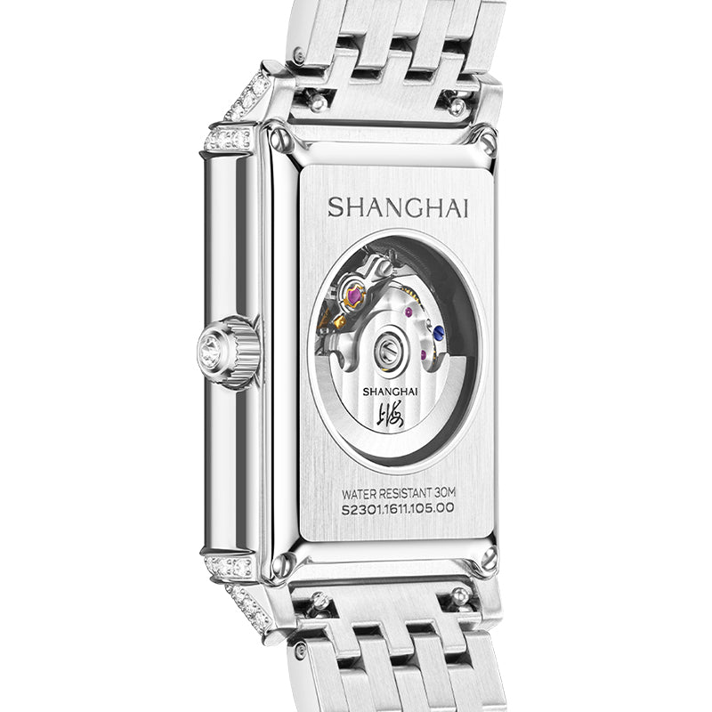 Shanghai Lumine Watch - Silver Dial