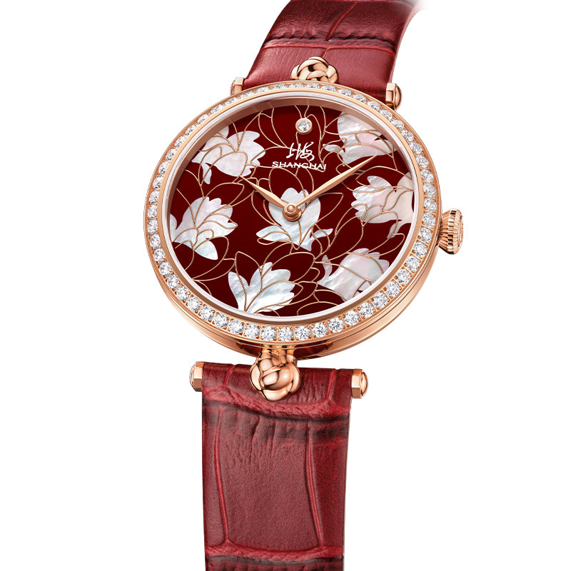 Shanghai Magnolia 36mm Watch - Blossom Golden