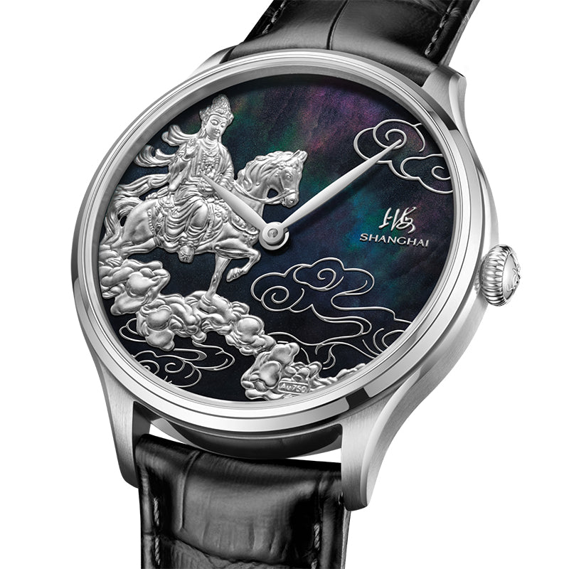 Shanghai Auspicious Steeds 40mm Watch - Mother-of-Pearl Dial [Limited Edition]