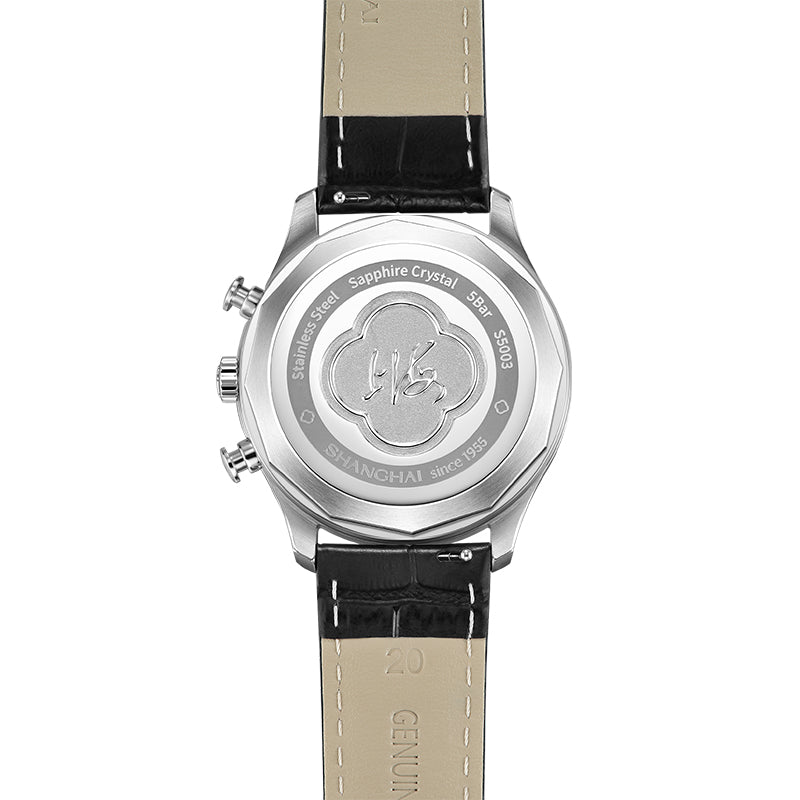 Shanghai Pioneer 39mm Watch - Chronograph  Golden (Special Edition)