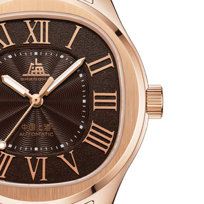 Shanghai Legacy 40mm Watch - Time Capture Brown