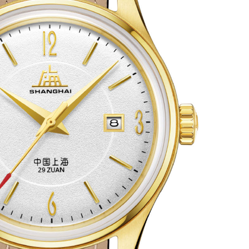 Shanghai Pioneer 31mm Watch - 24K Gold (Special Version)