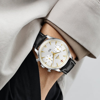 Shanghai Pioneer 39mm Watch - Chronograph  Golden (Special Edition)