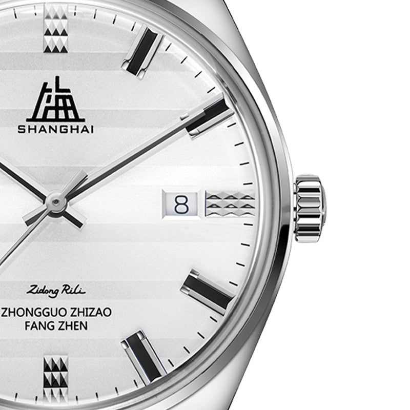 Shanghai Legacy 39mm Watch - Silver