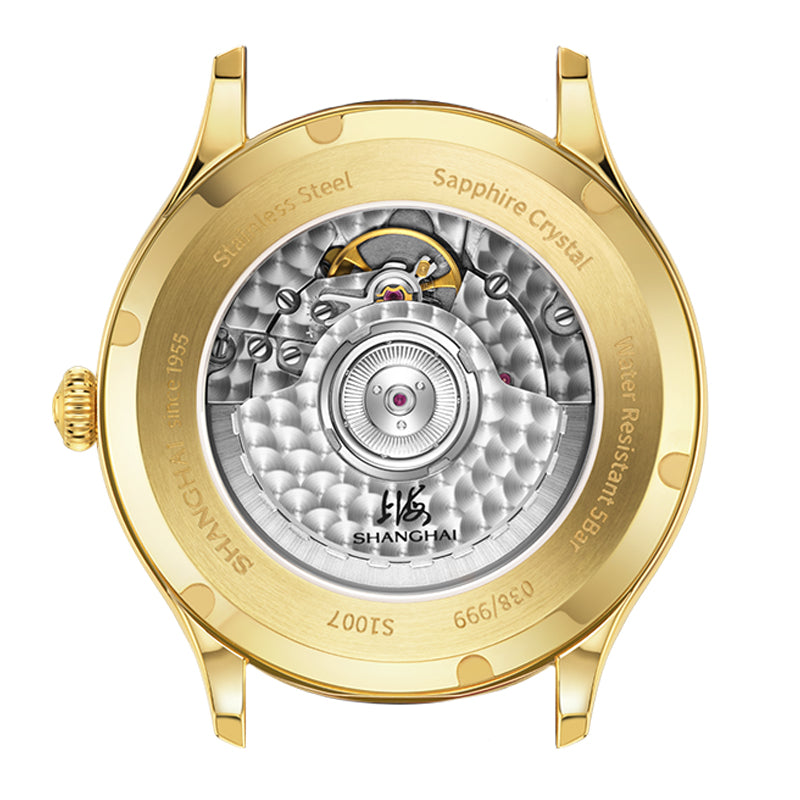 Shanghai Moonlit Serpentine 36 mm Uhr – dunkles Zifferblatt