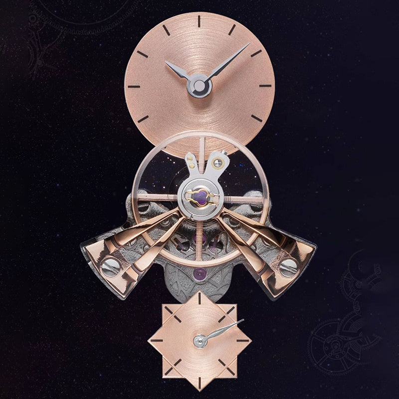 Shanghai Celestial Dome 40mm Watch - Starry Dial Black