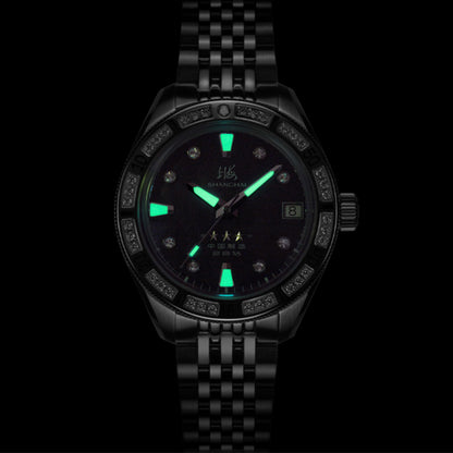 Shanghai Commander 35mm Dive Watch - Mother-of-Pearl Dial