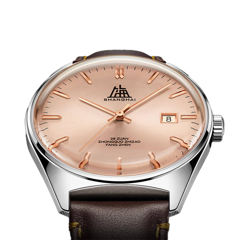 Shanghai Legacy 39mm Watch - Salmon
