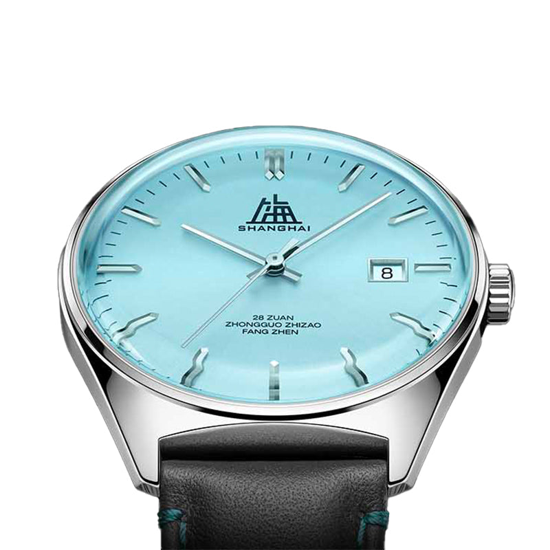 Shanghai Pioneer 39mm Watch - Azure