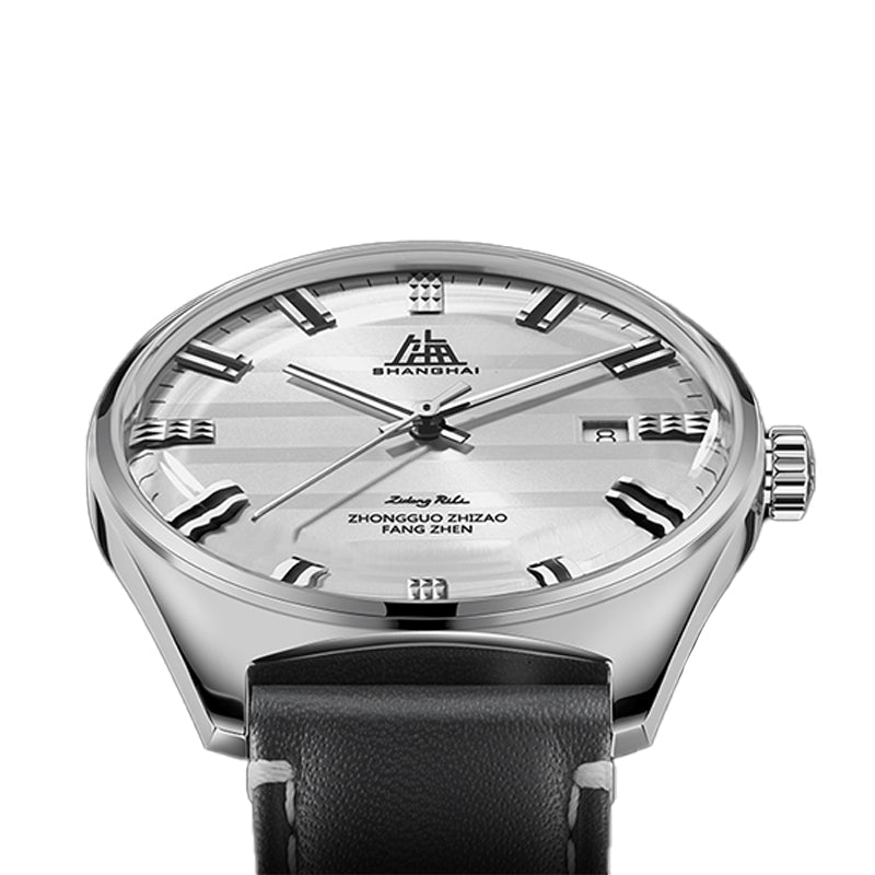 Shanghai Legacy 39mm Watch - Silver