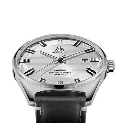 Shanghai Legacy 39mm Watch - Silver