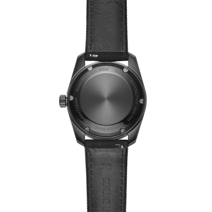 Shanghai 114 Military 39mm Dive Watch - Matte Black