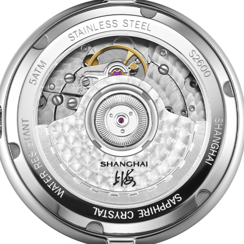 Shanghai Magnolia 36mm Watch - Blossom Silver