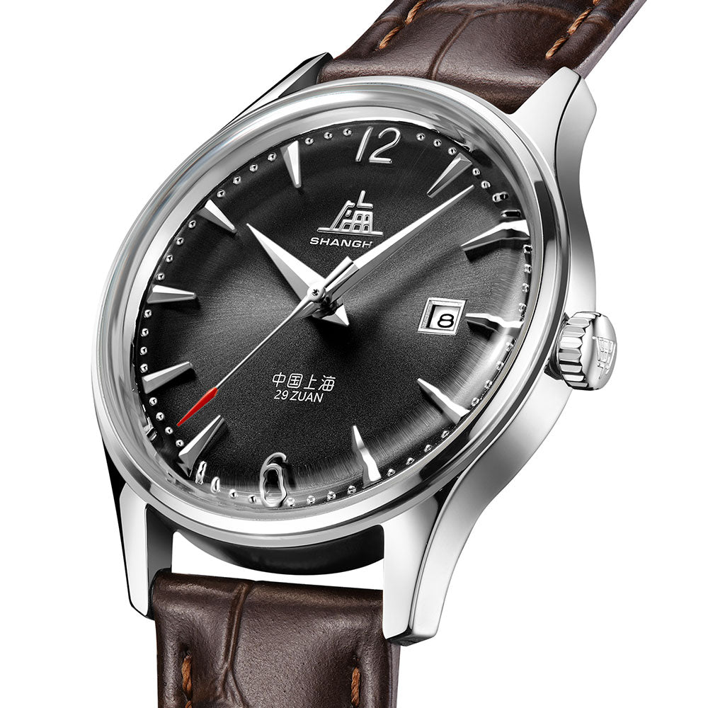 ShanghaiWatches-Shanghai_Pioneer_31mm_Watch_-_Brown_Strap_Black_Dial