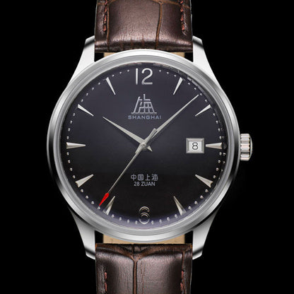 ShanghaiWatches-ShanghaiPioneer39mmWatch-BrownStrap_BrownDial
