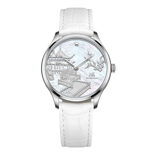 Shanghai_Watch-Shanghai_Moonlit_Serpentine_36mm_Watch-White_Dial-