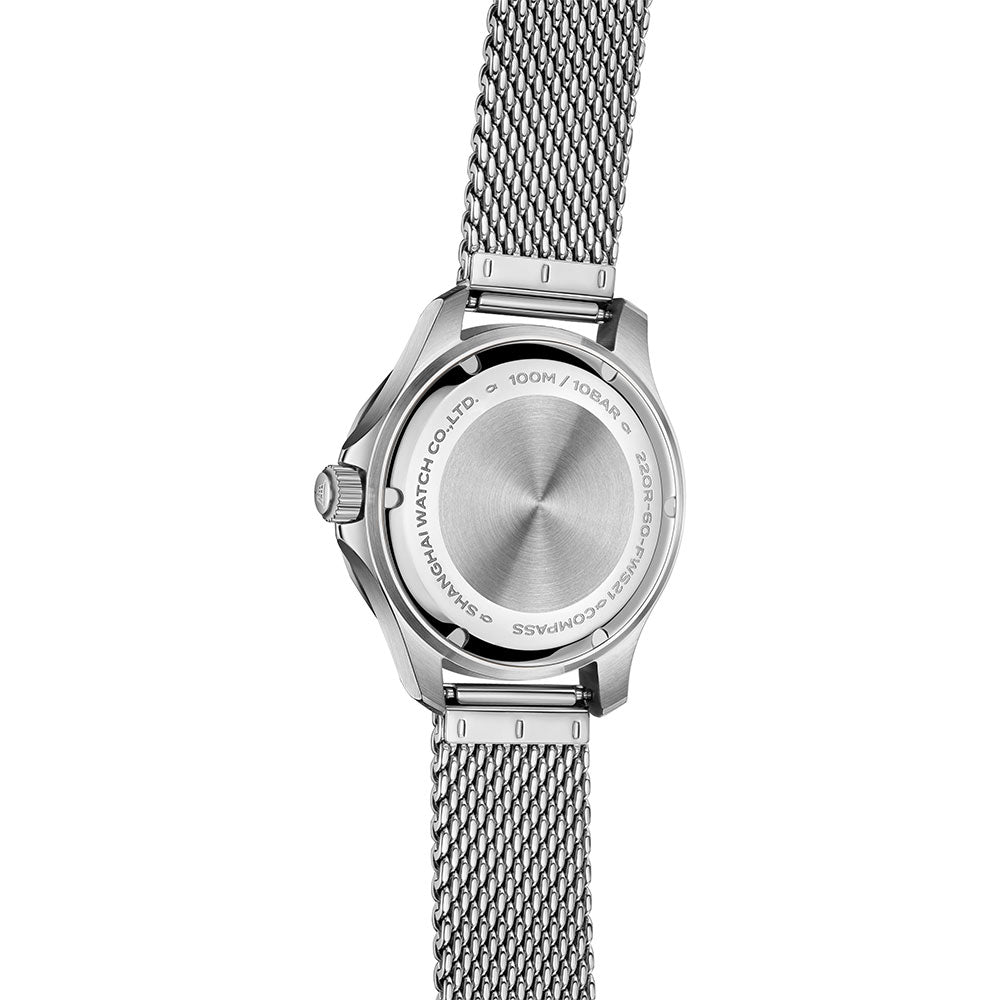 Shanghai Watches-Shanghai Navigator 42mm Watch-Bracelet_Black Dial