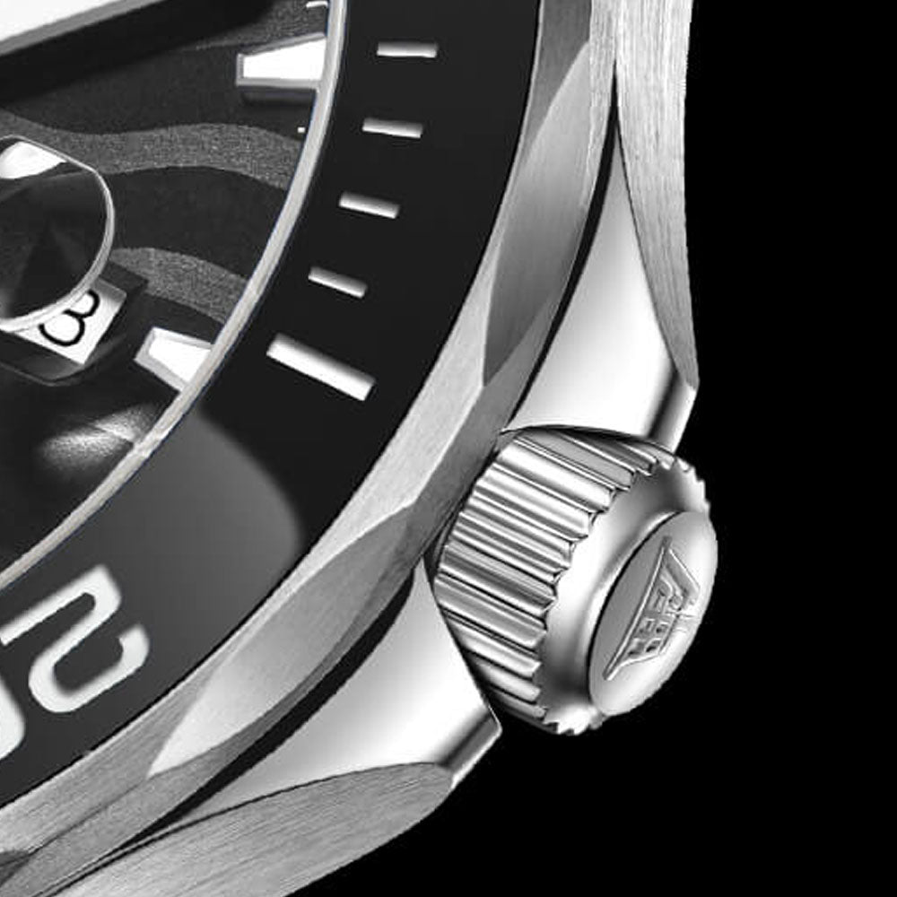 Shanghai Watches-Shanghai Navigator 42mm Watch-Bracelet_Black Dial