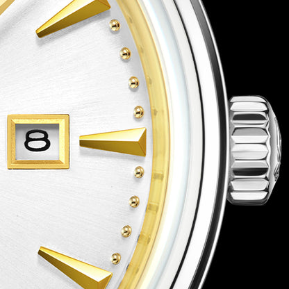 Shanghai WatchesShanghai Pioneer 31mm Watch - Brown Strap & White Dial