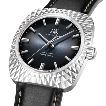Shanghai Visionary 36mm Watch - Blue Dial