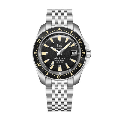 Shanghai Commander 39mm Dive Watch - Black Dial