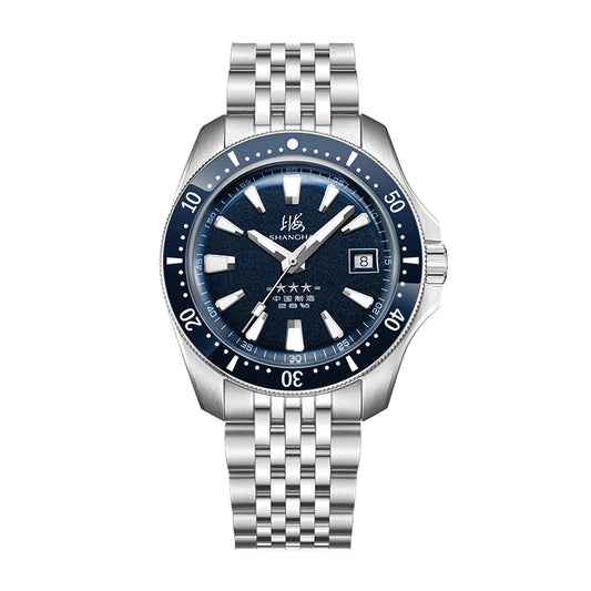Shanghai Commander 39mm Dive Watch - Blue Dial